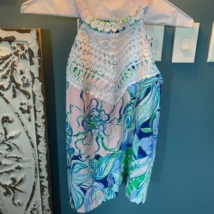 Lilly Pulitzer Embroidered Halter